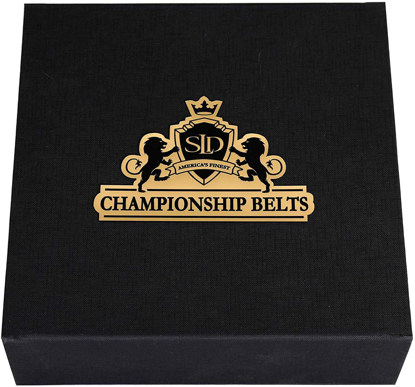 Championship Belt, New Neck Version, Bling Thing, Giant Heavy Neck Chain and Customizable, Personalized, All Sports, Fantasy Football, Sales Contests, Satin Lined Gift Box, Scratch Resistant Engraving