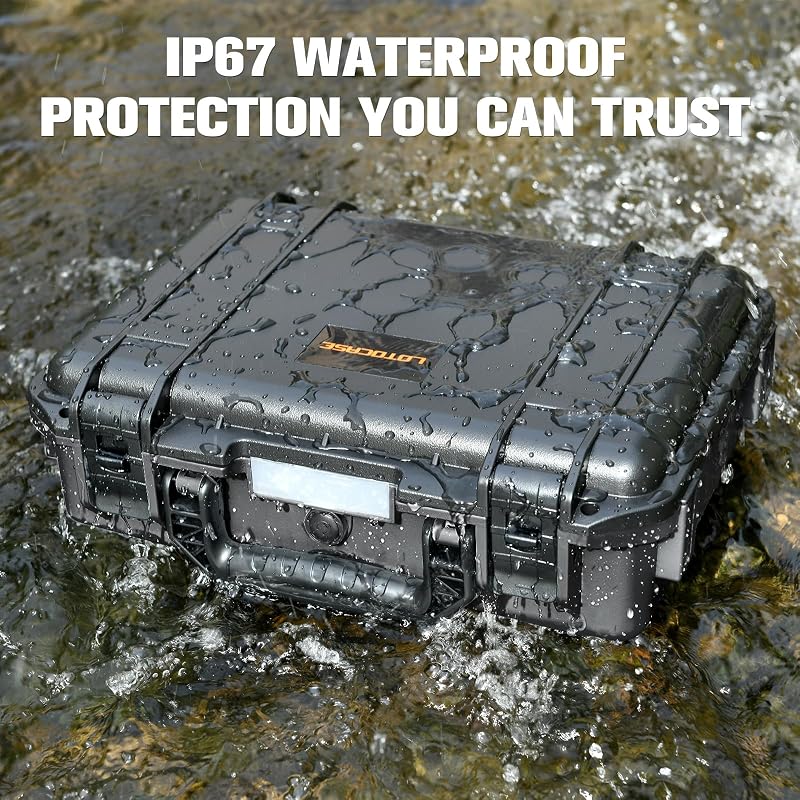 Case for NOCO Boost X GBX155 & GB150 – Waterproof Hard Case with Custom Foam (Variation of THIS listing)