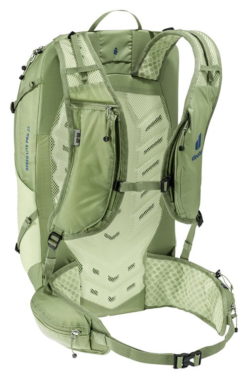 Deuter Unisex Speed Lite Pro 25L Hydro, Mountain Hiking Backpack with 2L Hydration Bladder, 25 Liters - Mineral-Grove