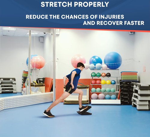 CTRL Sports Calf Stretcher Slant Board - Adjustable Slant Board for Calf Stretching, Non-Slip Foot Incline Board - Portable Stretch Board Equipment for Ankle, Achilles Tendon, Knee, Posture Exercise