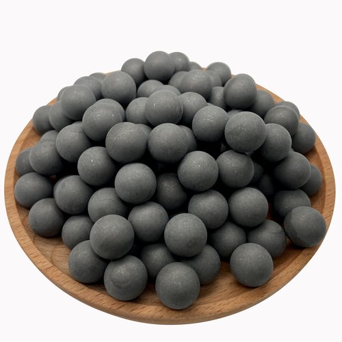 Alien Play 60 Pcs X .50 Cal Aluminum Balls for Self Defense and Target Practice, Reusable Gotcha Hard 50 Caliber Paintball Ammo Projectiles Fit for Umarex T4E TR50/HDP50/HDR50 (Dust Black)