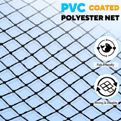 PLUSINNO Floating Fishing Net with Telescoping Handle, Carbon Fiber Ultralight Long Fish Net, Collapsible Landing Net 7.86Ft, Fishing Gear Kayak Accessories for Bass Trout Salmon