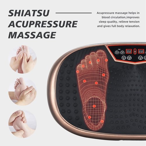 EILISON FitMax 3D XL Vibration Plate Exercise Machine - Whole Body Workout Vibration Platform w/Loop Bands - Lymphatic Drainage Machine for Weight Loss, Shaping, Wellness, Recovery