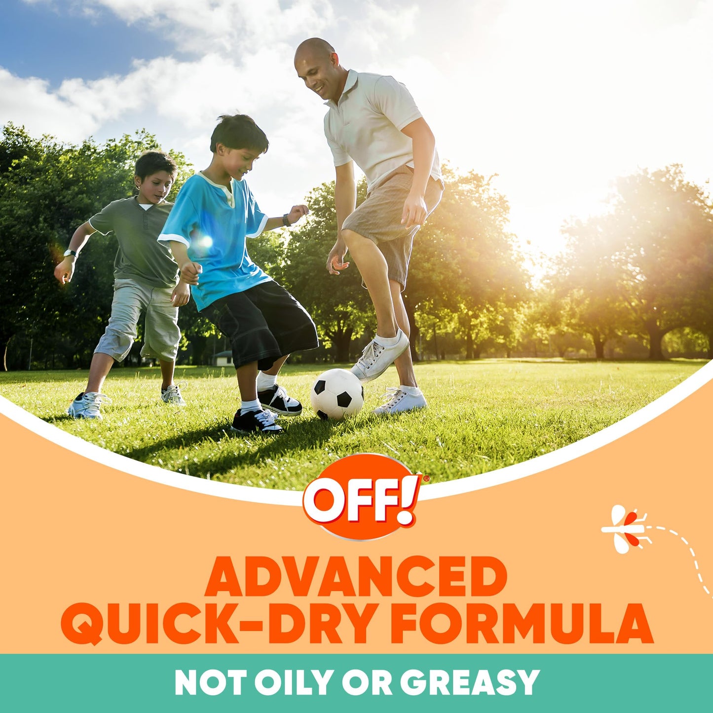 OFF! Family Care Mosquito & Tick Repellent Aerosol, Bug Spray Containing 15% DEET, Smooth & Dry Bug Spray, 4 Oz (Pack of 2)