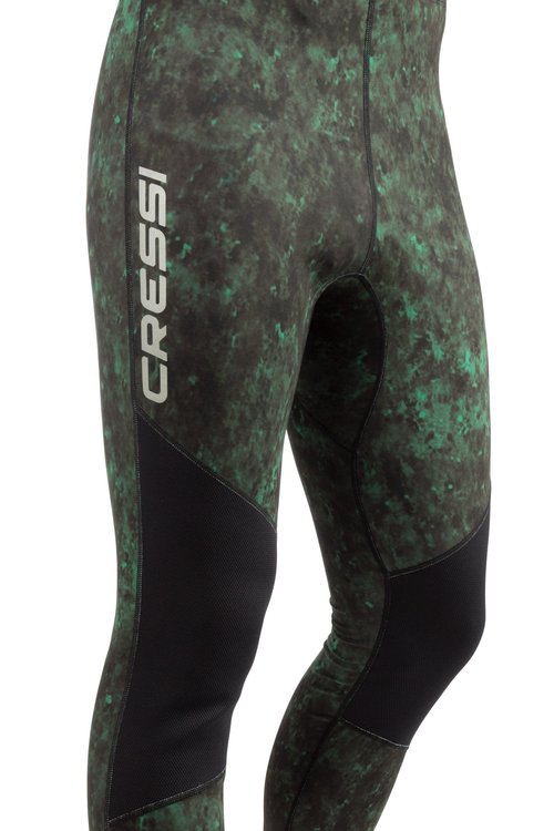 Cressi Hunter Rash Guard Pants, Camo Green, XXL