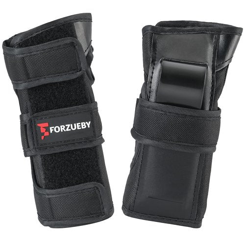 Forzueby Wrist Guards (1 Pair) for Roller Skating, Skateboarding,Snowboarding and Rollerblade, Adult and Kids Sports Protection Wrist Guard (M)
