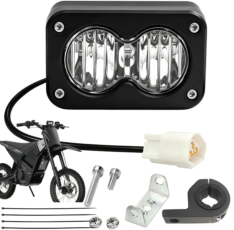 20W 6500K White LED Baja Light for Yozma IN10 Pro Dirt Bike – Direct Replacement