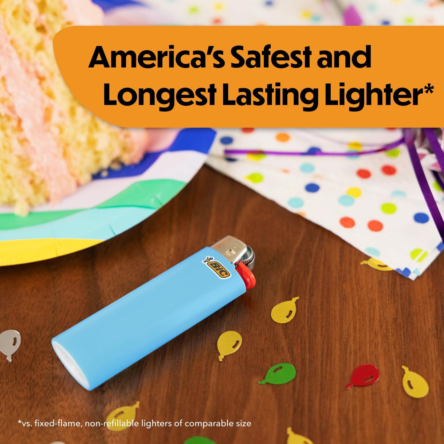 BIC Maxi Pocket Lighters, Dependable, Long-Lasting, 10-Pack, Assorted