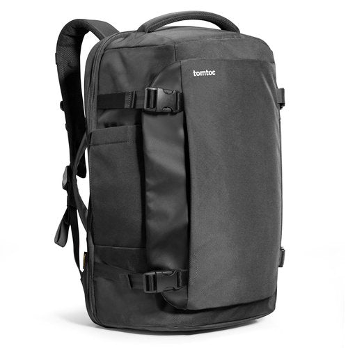 tomtoc Travel Backpack 40L, TSA Friendly Flight Approved Carry-on Luggage Hand Water-resistant Lightweight Business Rucksack, Durable Large Weekender Bag Daypack Fits 17.3 Inch Laptop, PFAS Free