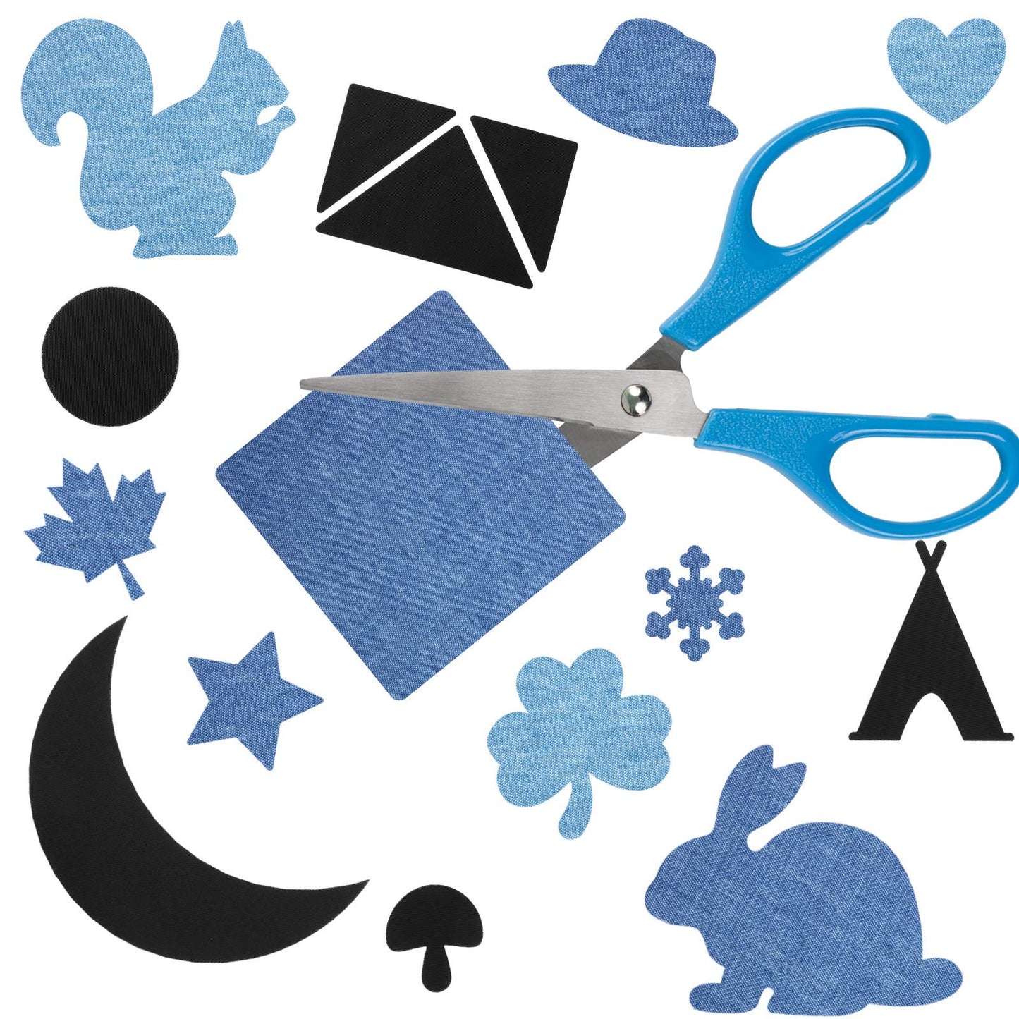 10 Sheets Down Jacket Repair Patches Cloth Patches Self Adhesive Nylon DIY Denim Coat Clothing Different Shapes Puffer Jacket Repair Kit for Down Jackets Coat Clothes Tent Bag Holes