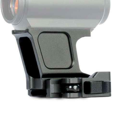 Monstrum Shrapnel Series Red Dot Riser Mount with Hypergrip QD Quick Release | Compatible with Aimpoint Micro T1/T2 Footprint | 2.26" Center Height