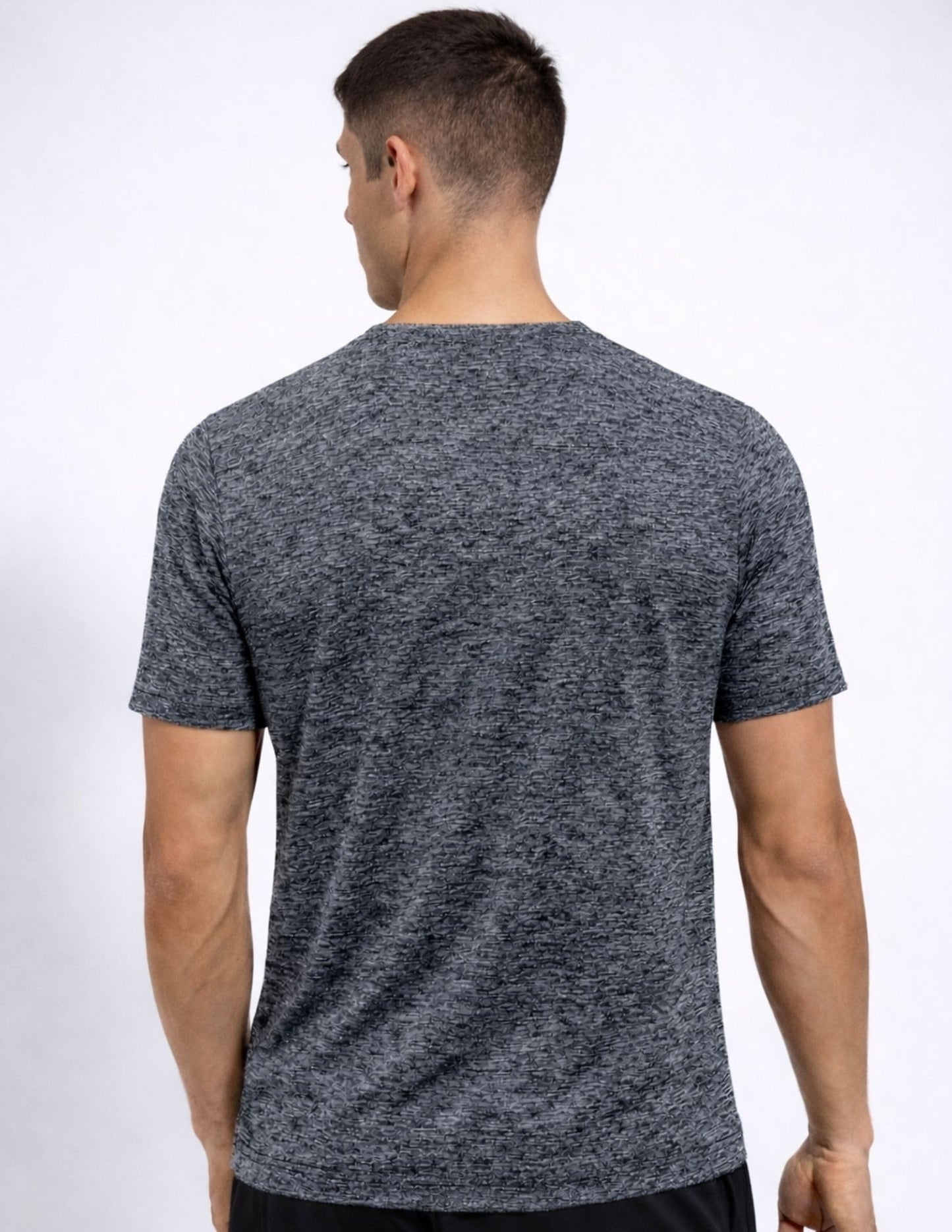 5 Pack Men’s Active Quick Dry Crew Neck T Shirts | Athletic Running Gym Workout Short Sleeve Tee Tops Bulk (Set 21, Small)
