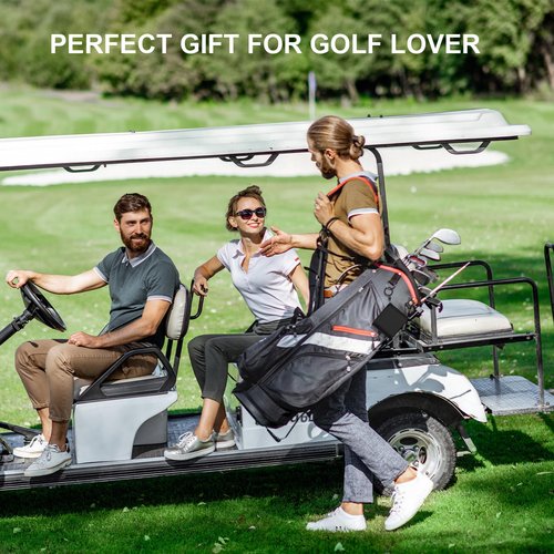 Golf Club & Ball Cleaner Bag - Detachable Clip, Silicone Golf Club Cleaner Cleans Grooves - Golf Ball Washer Easy to Clean - Golf Club Bag Accessories