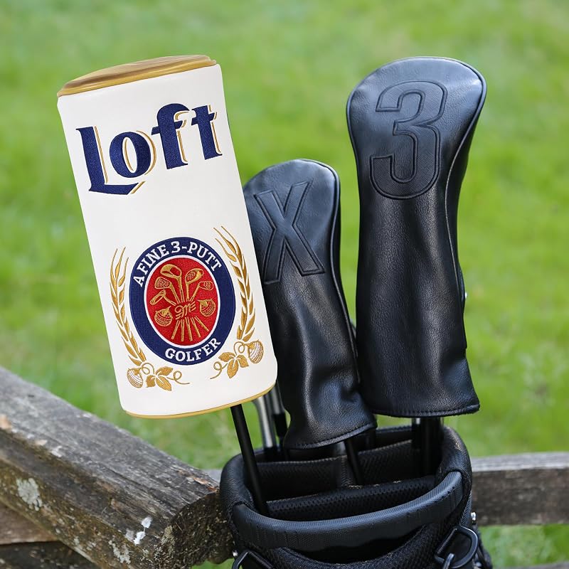 Beer Can Barrel Driver Headcover - Funny Golf Accessory for 460cc Drivers