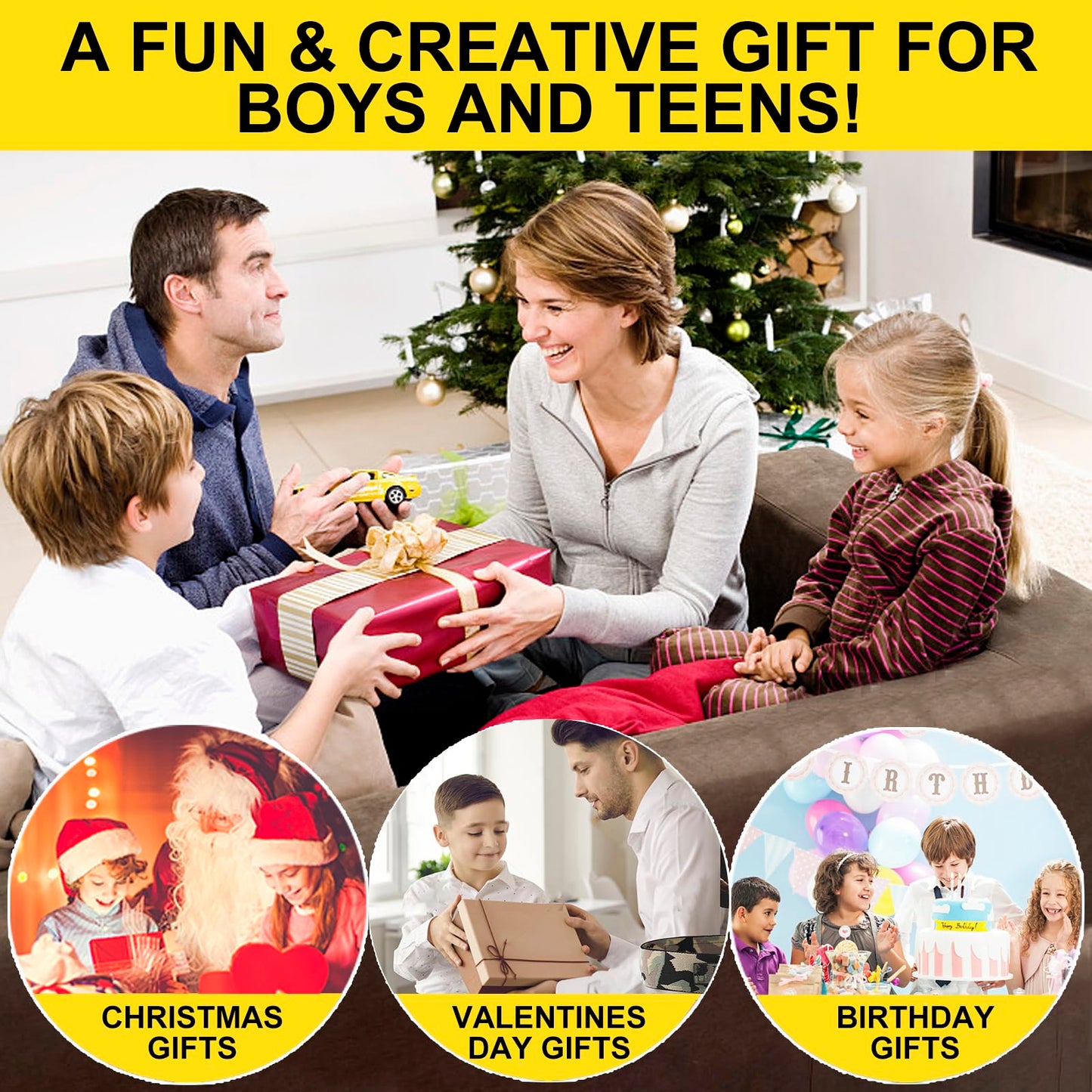 Fun Gift Ideas for Teens Boys - Unique Birthday Gifts for Kids, Novelty Stocking Stuffers Party Favors and Summer Activity Gifts for Children, Boxing Game for Hand-Eye and Foot Coordination Training