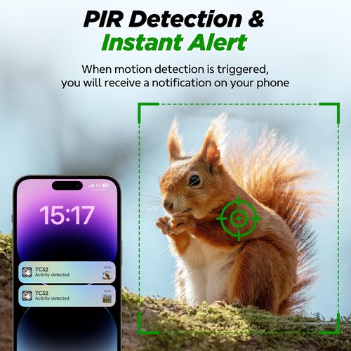 VOOPEAK Cellular Trail Camera- 4G LTE with Unlimited Data, 360° View HD Live Streaming Solar Panel Night Vision Motion Detection Two-Way Audio Game Camera for Hunting & Outdoor Security