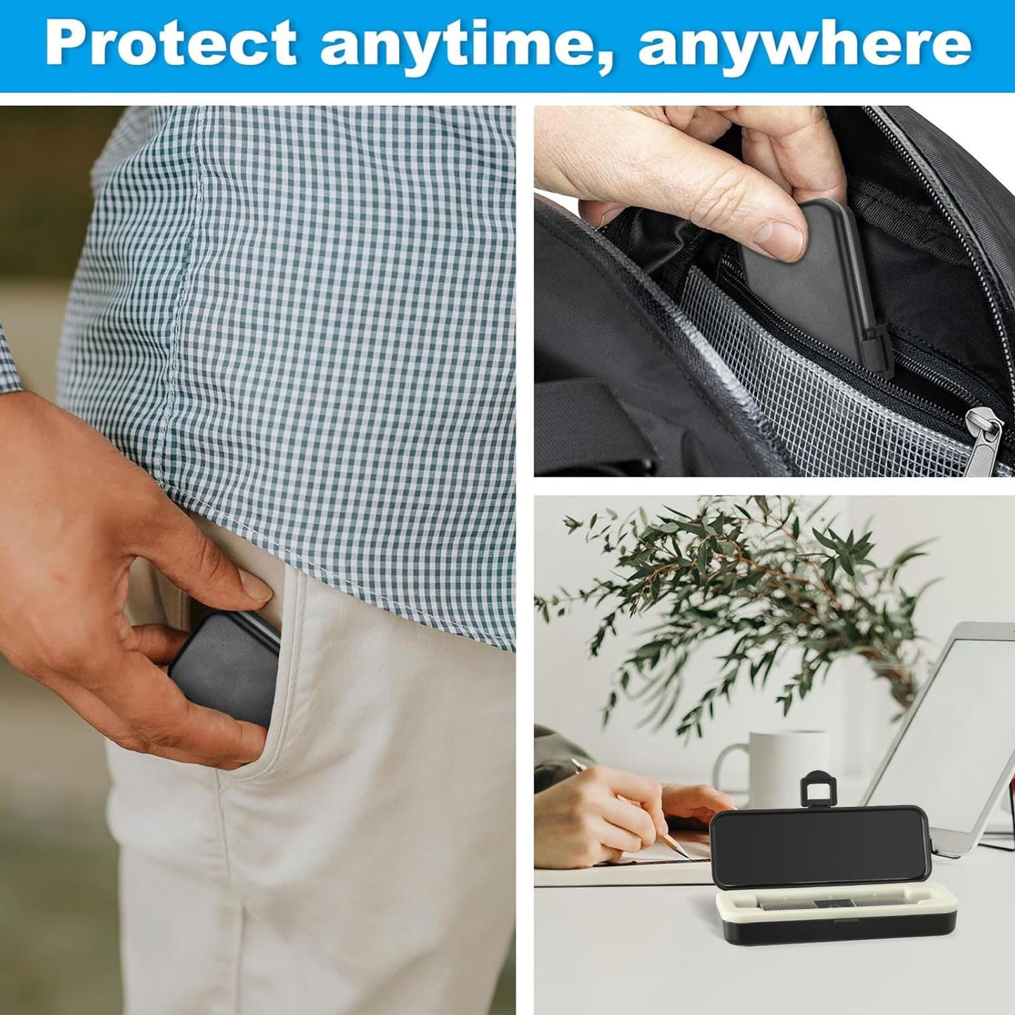 iGuerburn Hard Case for KardiaMobile EKG Monitor, Kardia Mobile Heart Monitor Case - Safe to Carry & Provides Tough Protection