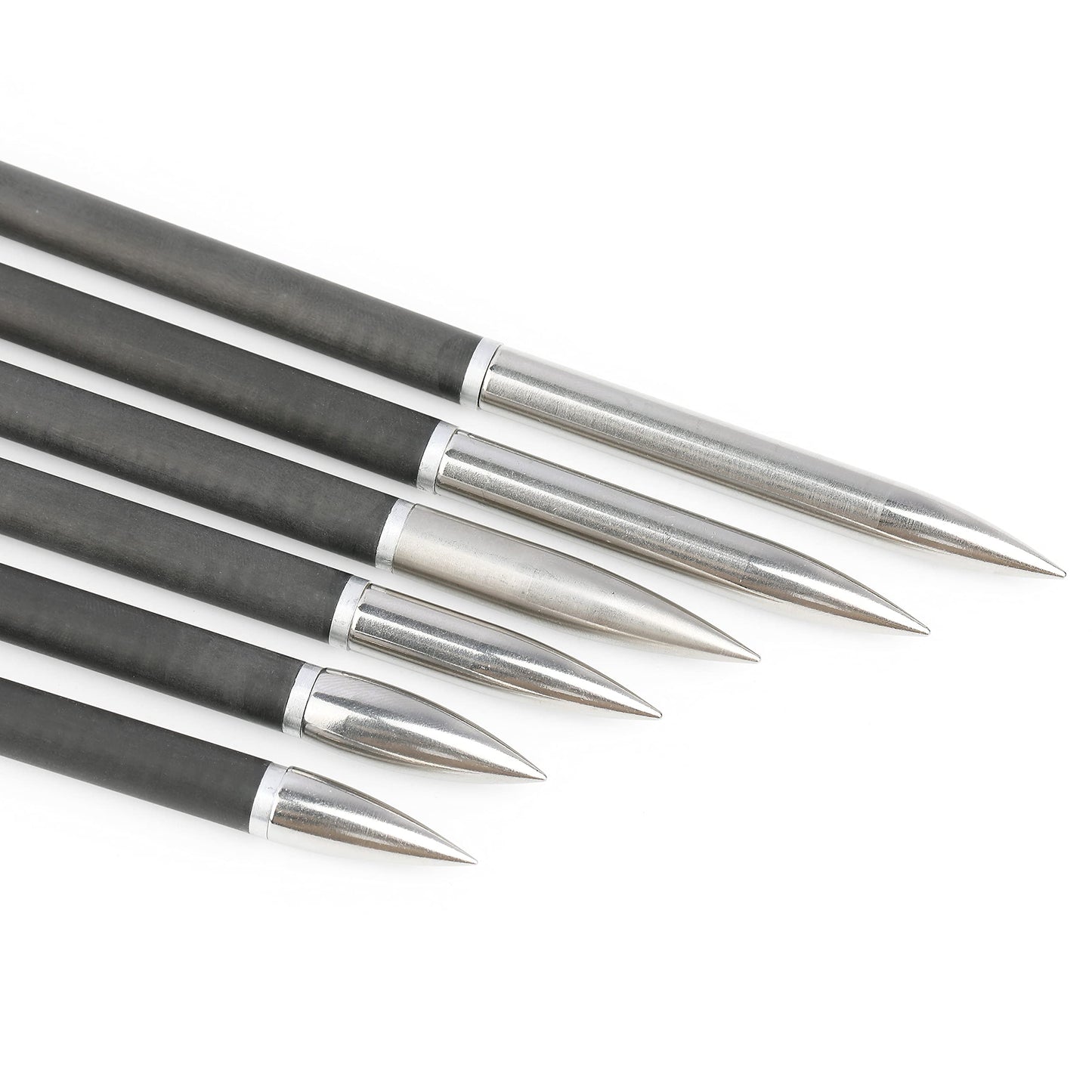 Archery Field Points Stainless Steel Screw in Target Practice Bullet Point