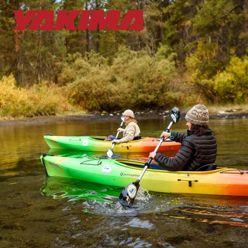 Yakima JayLow J-Cradle Rooftop Kayak Mount for 1 or 2 Kayaks – Car Roof Rack Carrier for Round, Square, Factory or Aerodynamic Crossbars, Holds 1 Boat Up to 80 Pounds or 2 Boats Up to 110 Pounds Total