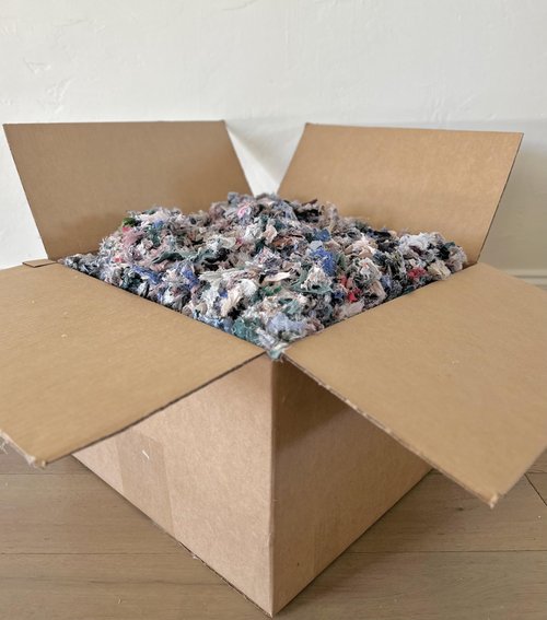 Punching Bag Filler, Shredded Textile, 50 lbs