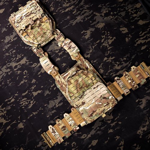 vAv YAKEDA Quick Release Tactical Laser-Cutting Vest Lightweight Vest