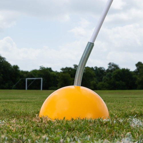 Champion Sports Indoor/Outdoor Spring Loaded Soccer Corner Flags Multi, 60"H X 1/2" Set Of 4