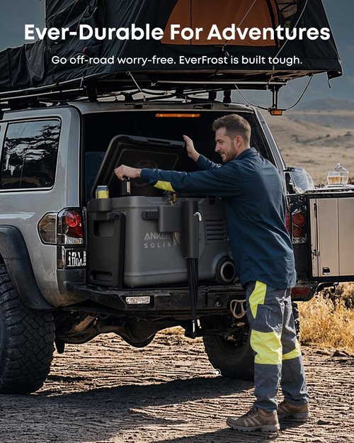 Anker SOLIX EverFrost 2 Road Trip Kit, Includes Cup Holder, Knife Holder, and Rod Holder, Compatible SOLIX EverFrost 2 40L/58L Electric Cooler
