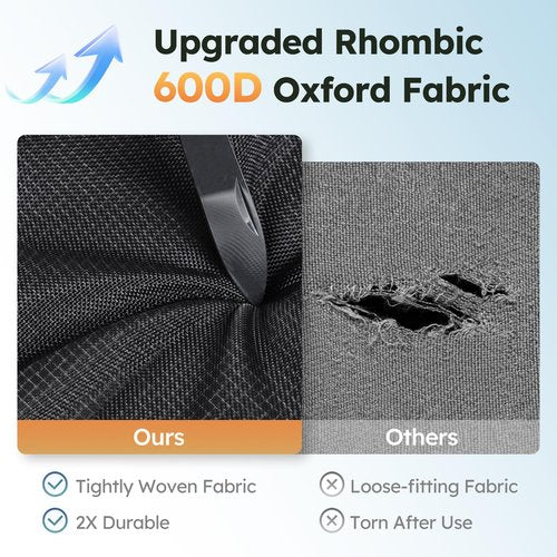 LET'S CAMP 2 Pack Folding Stadium Seats, Portable Bleacher Chairs with Comfortable Cushions, Cup Holder and Mesh Bag, Perfect for Sports Games and Outdoor Activities