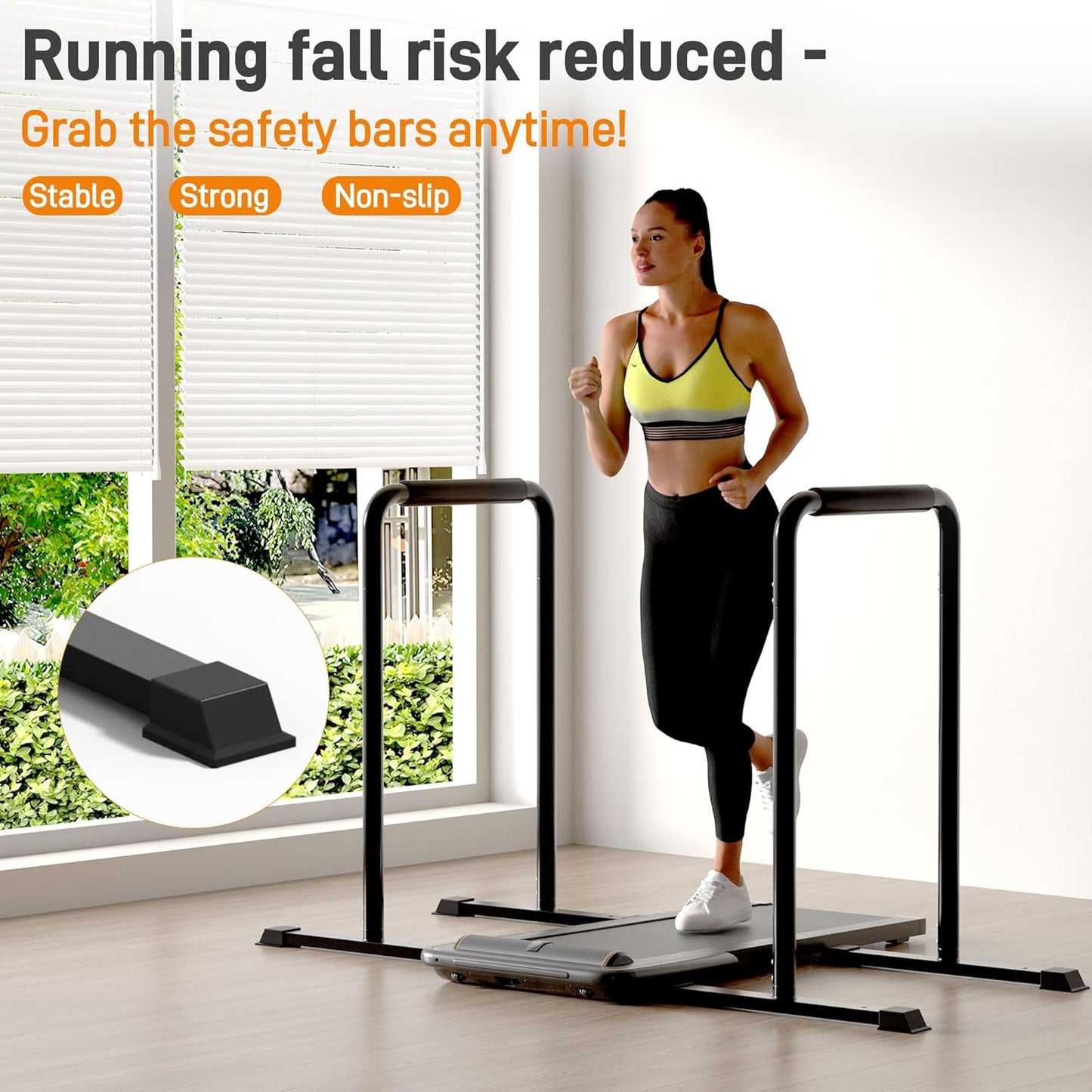 2-in-1 Adjustable Dip Bar Pro Max - Heavy Duty Parallel Bars with Connecting Parts, Extra Tall & Thickened Steel Design for Home Gym, Calisthenics & Strength Training