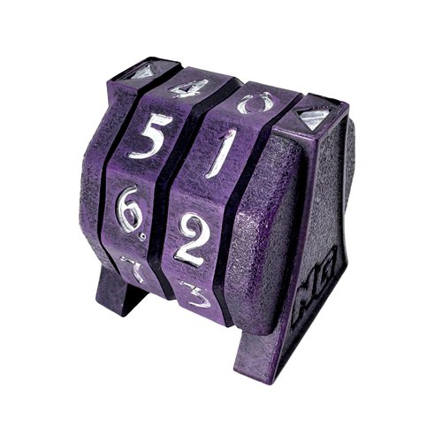 NERD GEAR Commander Essentials Kit - Ultimate Accessory for MTG Commander EDH - MTG Command Zone Tray - Health Counter - Spin Down Dice - Dry Erase Tokens (Mystic Purple)