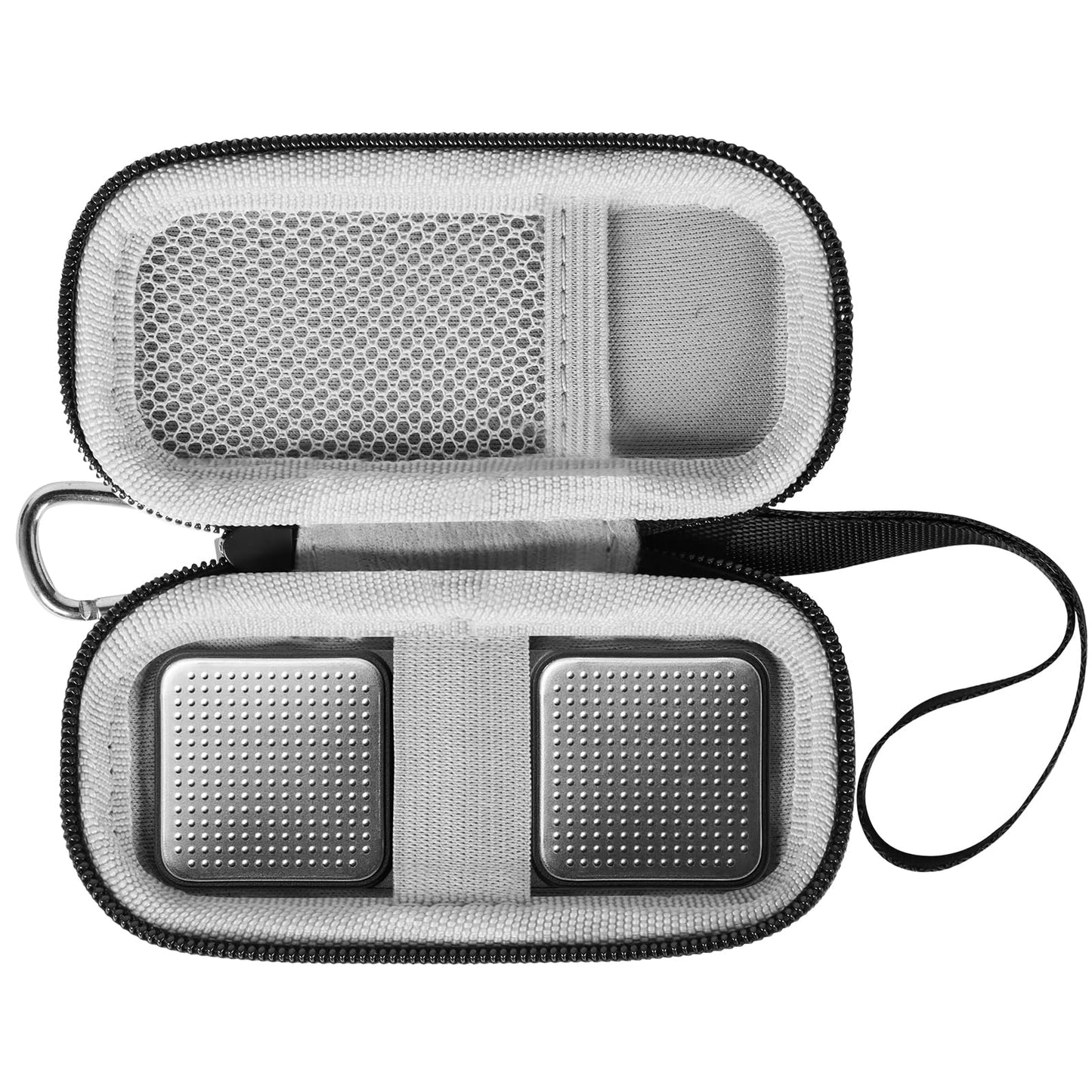 Case Compatible for KardiaMobile EKG Heart Monitor, Hard Travel Case for KardiaMobile 6L, Kardia EKG, Heart Monitor Travel Box (Dark Gray)