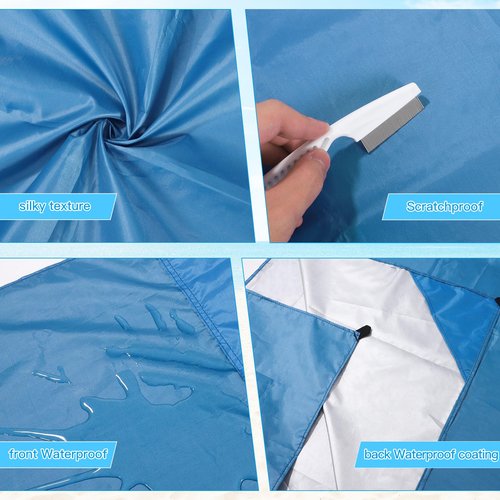 CQSYWQING Beach Blanket Waterproof Sandproof Beach Mat for 2-4 Adults Quick Drying Outdoor Picnic Mat Beach Accessories， Carry Bag – Lightweight Portable for Beach Camping, Picnic. (83in*79in)