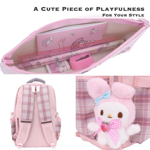 Juju Pink Kawaii Backpack - Cute Kawaii Stuff Mochila Kawaii - Cute Backpacks For Girls - Backpacks For School Girls