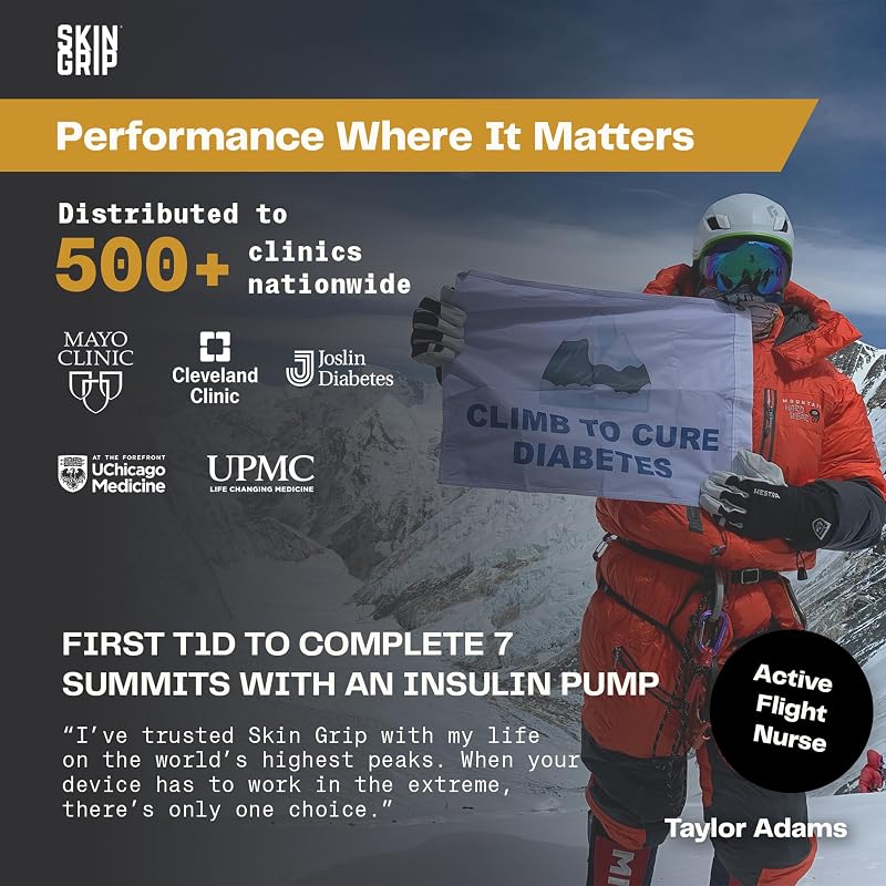 Skin Grip Omnipod 5 Adhesive Patches - Rainbow Pack (Also Fits OmniPod Dash)