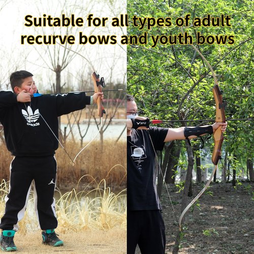 SPG Recurve Bow Sight for Beginner - Archery Recurve Simple Single Pin Bow Sight for Youth Adult Traditional Recurve Bows Aiming Practice