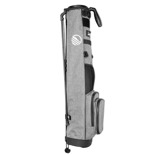 Sunday Golf Loma XL Bag - Lightweight Golf Bag with Strap and Stand – Easy to Carry Pitch n Putt Golf Bag – Golf Stand Bag for The Driving Range, Par 3 and Executive Courses, 3.4 pounds (Heather Gray)