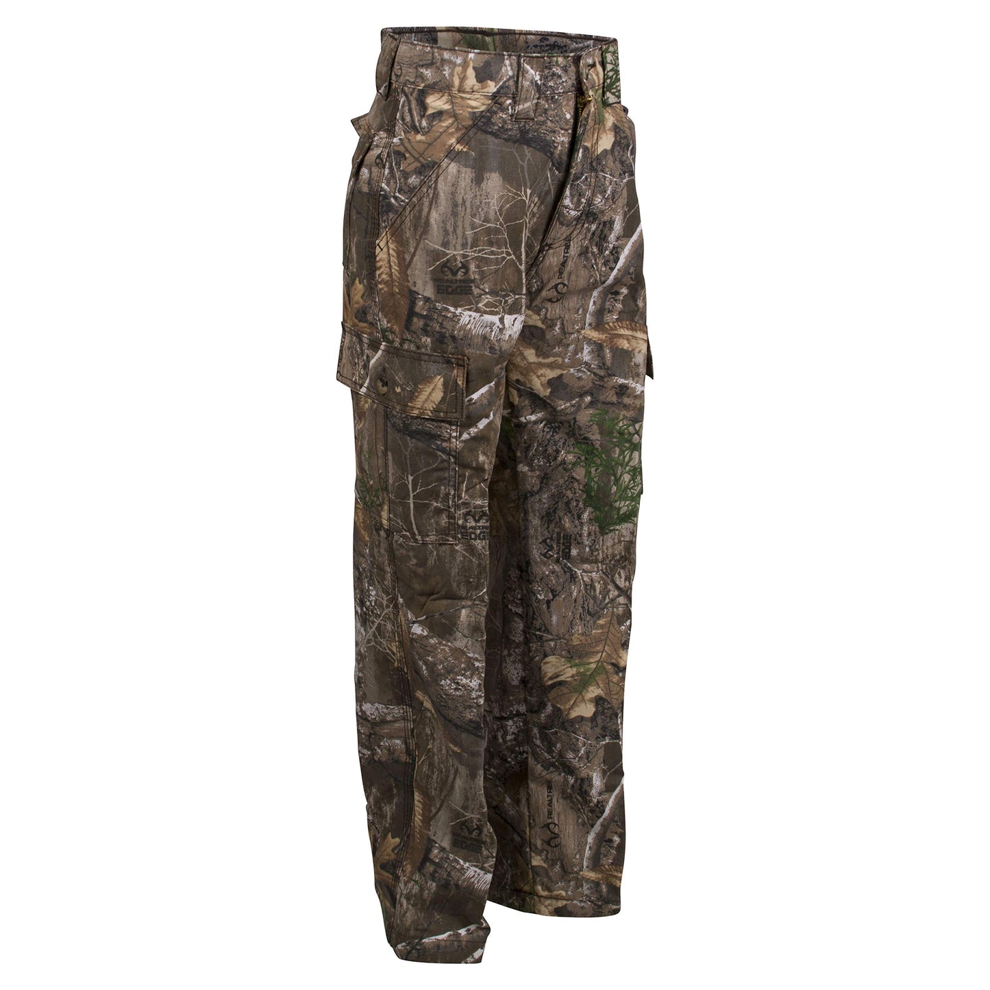 King's Camo Kids Six Pocket Classic Pants Realtree Edge (8, Realtree Edge)