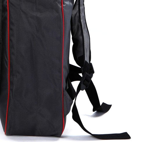 LEONARK Fencing Bag for Epee Saber and Foil - Portable Backpack for Fencing Sword Suit and Mask - Storage Bag for Both Adult and Child Fencers (Black A)