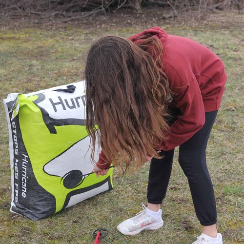 Field Logic Hurricane H25 Archery Bag Target, Green, 25 inch