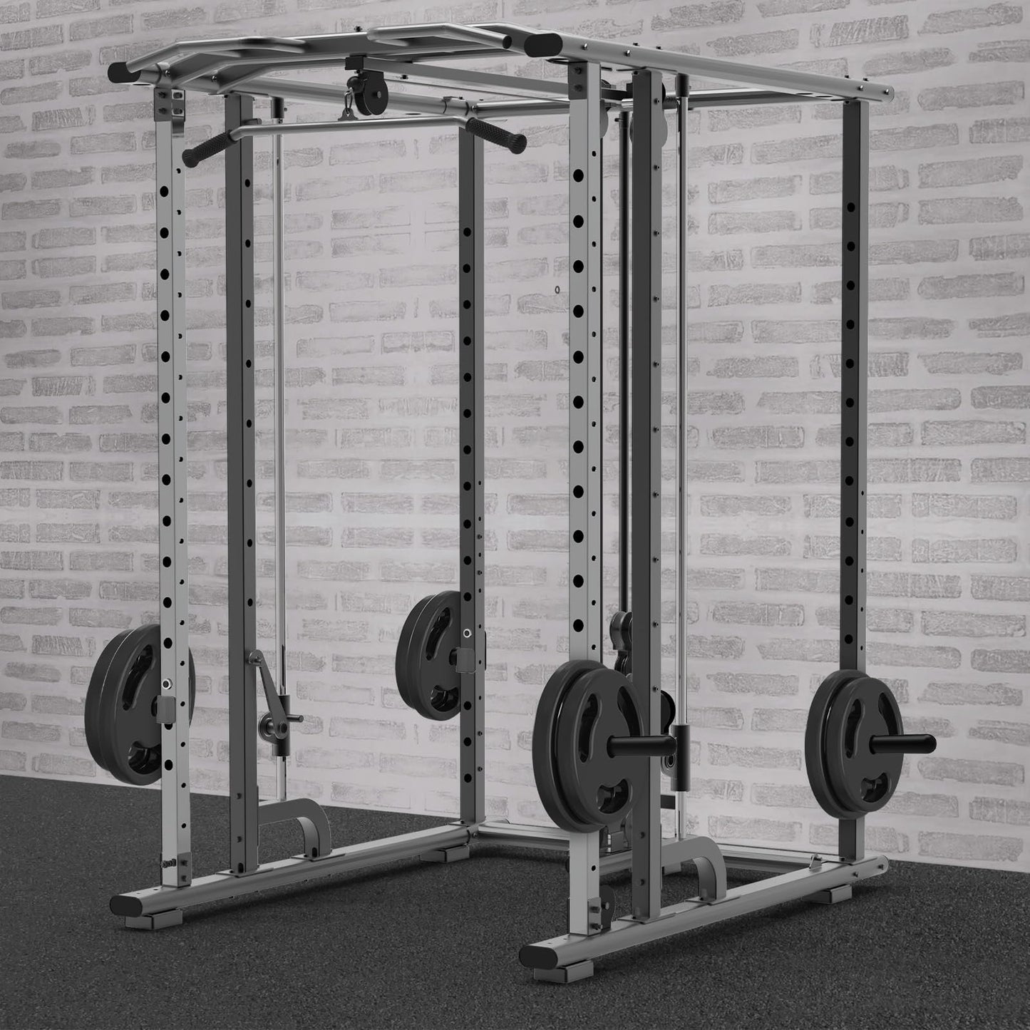 Kipika Weight Plate Holder for 2x2 Power Rack with 5/8" or 1" Hole - Power Rack Attachment for Olympic Weight Plates - Weight Storage Rack for Power Rack - Fit Olympic 2-inch weight plates - Set of 2