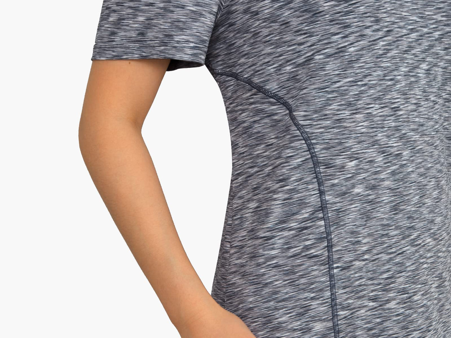 Kimmery Womens Workout Tops for Women Short Sleeve Shirts for Women Summer Tops for Women 2026 Yoga Tops Athletic Tops Light Grey XL