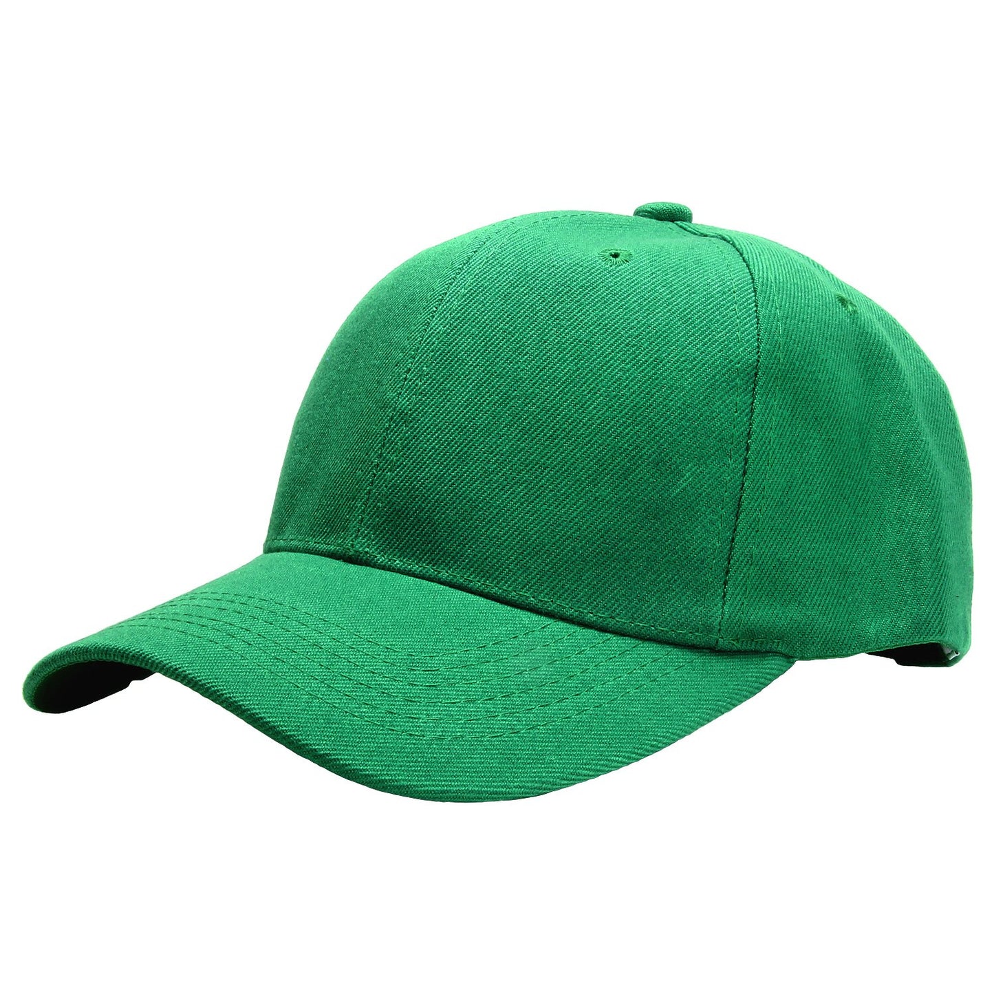 Falari Baseball Cap Adjustable Size for Running Workouts and Outdoor Activities All Seasons (1pc Kelly Green)
