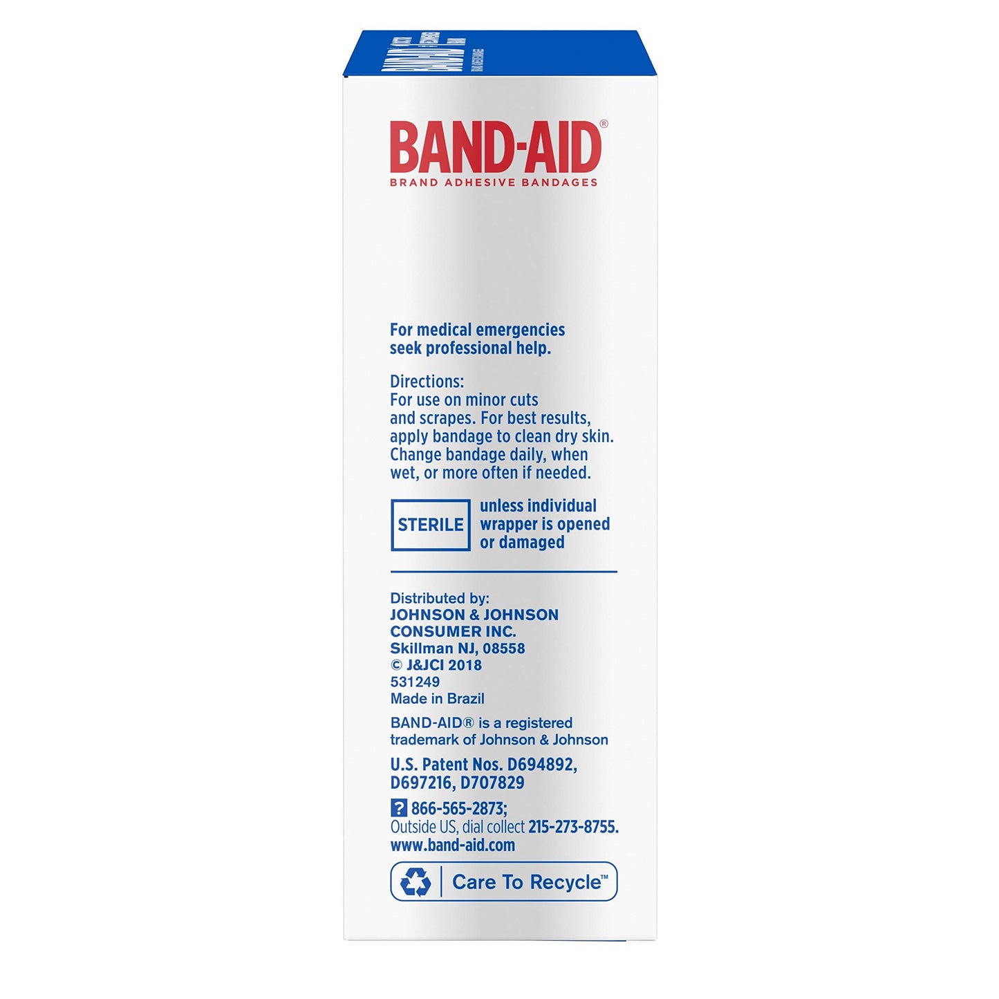 Band-Aid Flexible Fabric Adhesive Bandages All One Size, 30 Count (Pack of 1)