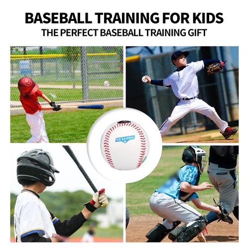 Gosknor Baseball Grip Trainer with Finger Placement, Throwing Ball Training Equipment, Pitch Practice Gear Aids for Teenagers Beginners to Learn Multiple Ball Grips Accessories(Hard)