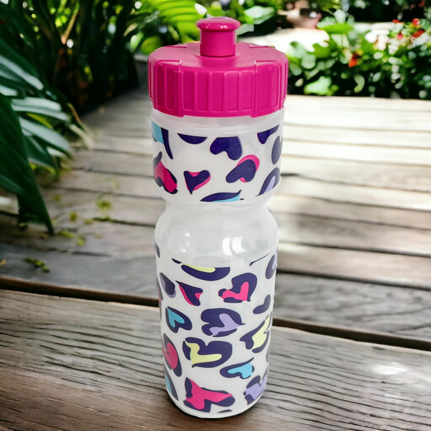 50 Strong | Kids BPA-Free Sports Water Bottle, 22 oz, Strawberries