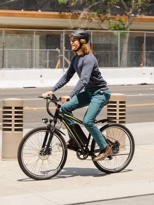 Heybike Electric Bike for Adults, 750W Peak Brushless Motor, up to 40Miles, 22mph Max Speed Electric Mountain Bike, 480WH Removable Battery Ebike, 27.5'' Tires, 7-Speed and Front Suspension