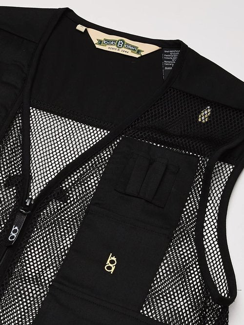 Bob-Allen Shooting Vest, Right Handed, Black, Large