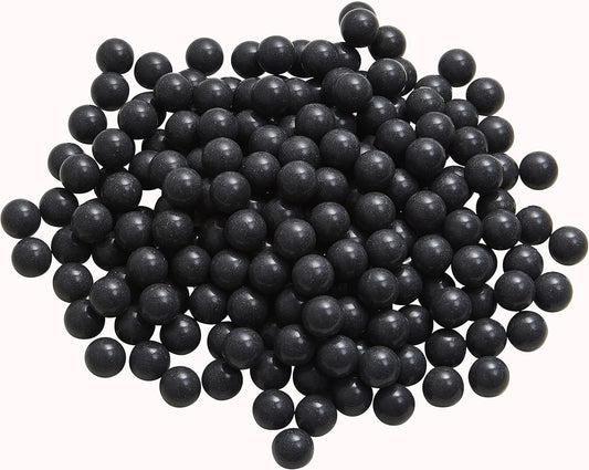200 Rounds .43 Caliber Hard Plastic Nylon Paintball Ammo Projectiles for Target Practice and Self Defense