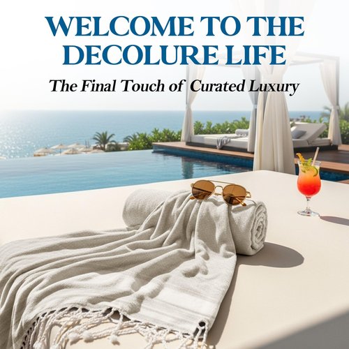 DECOLURE Turkish Beach Towel Oversized 39x73 Inch - 100% Turkish Cotton, Quick Dry and Sand Free Beach Towels for Travel - Lightweight, Absorbent & Soft Peshtemal Towel - (Light Gray Diamond)