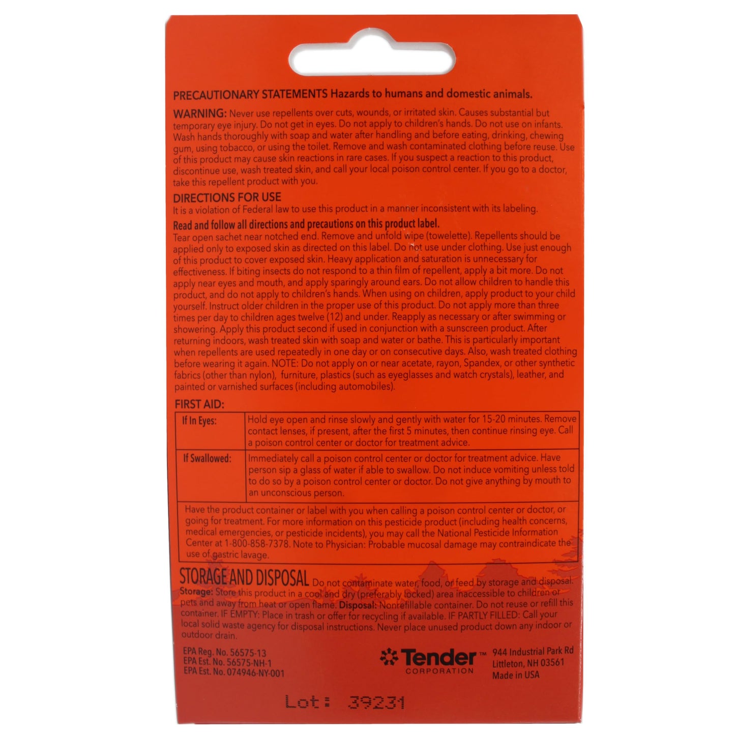 Ben's 30 Deet Mosquito Tick Insect & Bug Repellent Field Wipes - 24 Pack